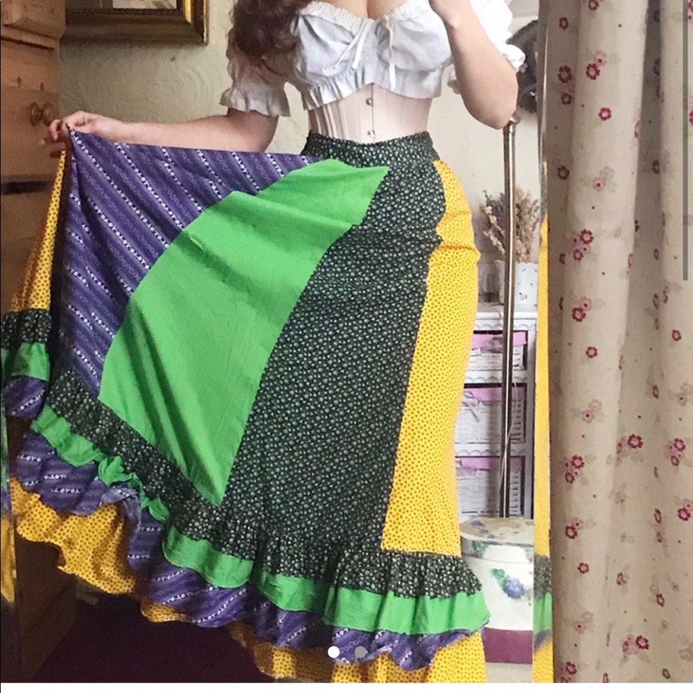 Vintage 70’s maxi dress